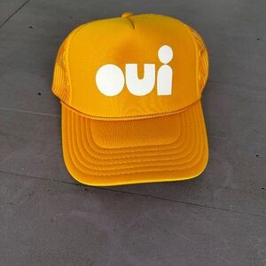 Clare V OUI Trucker Hat New Without Tags